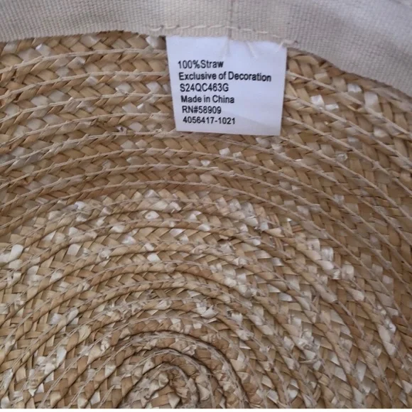 Edgehill collection girls straw hat - Picture 4 of 5